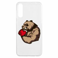 Чехол для Samsung A50 Panda Boxing - PrintSalon