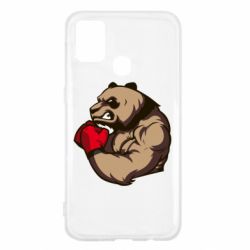 Чехол для Samsung M31 Panda Boxing - PrintSalon