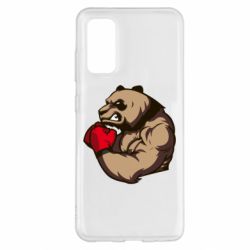 Чехол для Samsung S20 Panda Boxing - PrintSalon