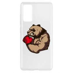 Чехол для Samsung S20 FE Panda Boxing - PrintSalon