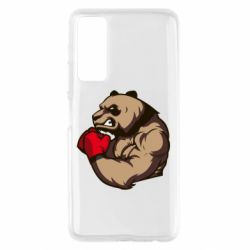 Чехол для Huawei P Smart 2021 Panda Boxing - PrintSalon