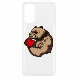 Чехол для Oppo Reno 4 Panda Boxing - PrintSalon