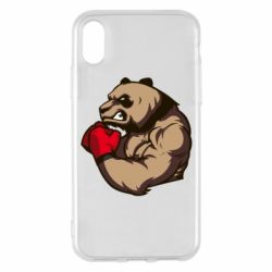 Чохол для iPhone X/Xs Panda Boxing