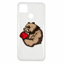 Чехол для Xiaomi Redmi 9c Panda Boxing - PrintSalon