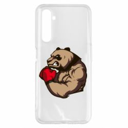 Чехол для Realme 6 Pro Panda Boxing - PrintSalon