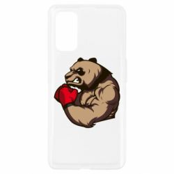 Чехол для Realme 7 Pro Panda Boxing - PrintSalon