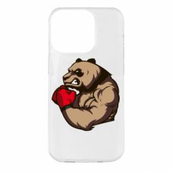 Чехол для iPhone 14 Pro Panda Boxing - PrintSalon