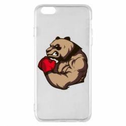 Чехол для iPhone 6 Plus/6S Plus Panda Boxing - PrintSalon