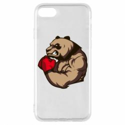 Чехол для iPhone 7 Panda Boxing - PrintSalon