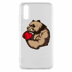 Чехол для Huawei P20 Panda Boxing - PrintSalon