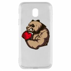 Чехол для Samsung J3 2017 Panda Boxing - PrintSalon