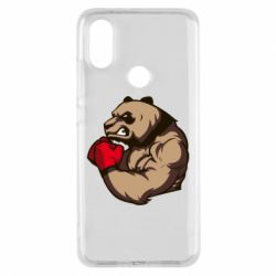 Чехол для Xiaomi Mi A2 Panda Boxing - PrintSalon