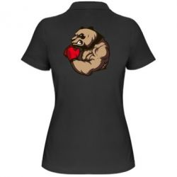 Женское поло Panda Boxing