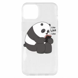 Чехол для iPhone 14 Plus Панда лайк - PrintSalon