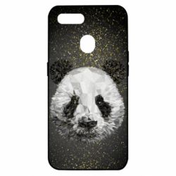 Чохол для Oppo A5s / A12Panda low poly and gold - PrintSalon
