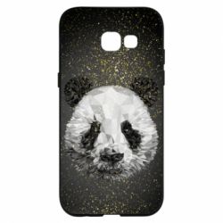 Чохол для Samsung A5 2017 Panda low poly and gold - PrintSalon