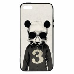 Чохол для iphone 5/5S/SE Panda skull - PrintSalon
