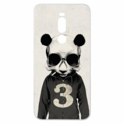 Чехол для Meizu Note 8 Panda skull-PrintSalon Чехол для Meizu Note 8 Panda skull