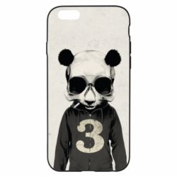 Чохол для iPhone 6/6S Panda skull - PrintSalon