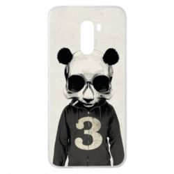 Чохол для Xiaomi Pocophone F1 Panda skull - PrintSalon