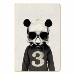 Блокнот з принтом Panda skull - PrintSalon