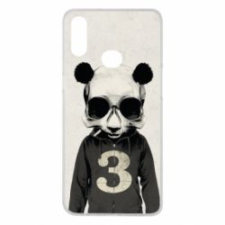 Чохол для Samsung A10s Panda skull - PrintSalon