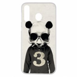 Чохол для Samsung M30 Panda skull - PrintSalon