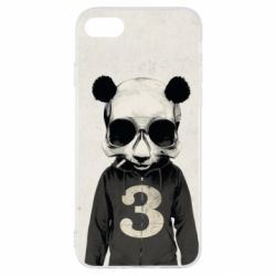 Чохол для iPhone SE 2020 Panda skull - PrintSalon