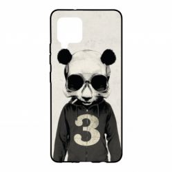 Чохол для Samsung A42 5G Panda skull - PrintSalon
