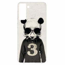 Чохол для Samsung S21+ Panda skull - PrintSalon