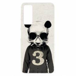 Чохол для Huawei P Smart 2021 Panda skull - PrintSalon