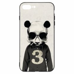 Чохол для iPhone 8 Plus Panda skull - PrintSalon