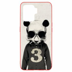 Чохол для Oppo Reno 5 Lite Panda skull - PrintSalon