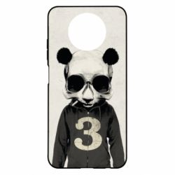 Чохол для Xiaomi Redmi Note 9 5G/Redmi Note 9T Panda skull - PrintSalon