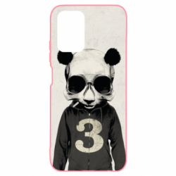 Чохол для Xiaomi Redmi Note 10 Panda skull - PrintSalon