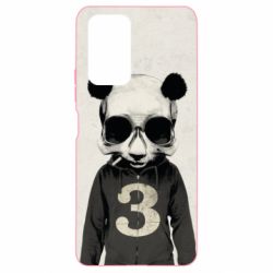 Чохол для Xiaomi Redmi Note 10 Pro Panda skull - PrintSalon