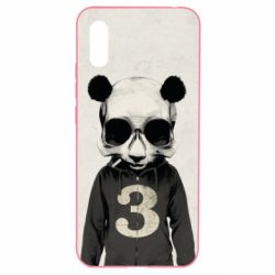 Чехол для Xiaomi Redmi 9a Panda skull