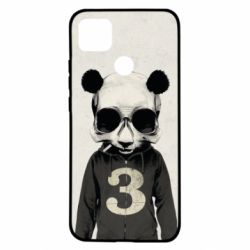 Чехол для Xiaomi Redmi 9c Panda skull