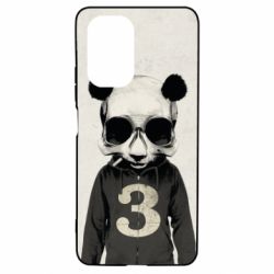 Чохол для Xiaomi Poco F3/K40 Panda skull - PrintSalon