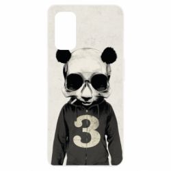 Чохол для Realme 7 Pro Panda skull - PrintSalon