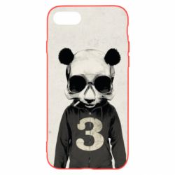 Чохол для iPhone SE 2022 Panda skull - PrintSalon