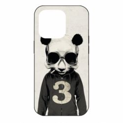 Чохол для iPhone 14 Pro Panda skull - PrintSalon