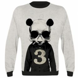 3D світшот Panda skull - PrintSalon