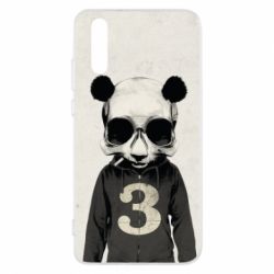 Чохол для Huawei P20 Panda skull - PrintSalon