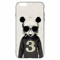 Чохол для iPhone 6 Plus/6S Plus Panda skull - PrintSalon