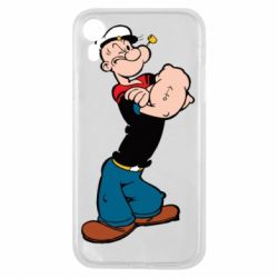 Чехол для iPhone XR Папай моряк - PrintSalon