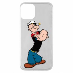 Чехол для iPhone 11 Папай моряк - PrintSalon