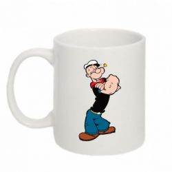 Чашка 320ml Папай моряк