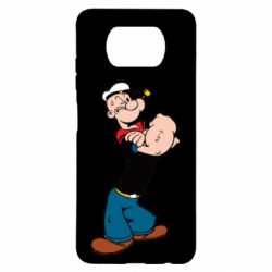 Чехол для Xiaomi Poco X3 Папай моряк