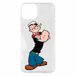 Чехол для iPhone 14 Папай моряк - PrintSalon
